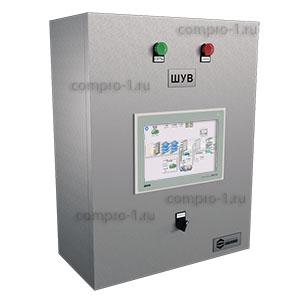 Шкаф управления насосами ШУВ-4-1-37.9-С10-GSM вид снаружи