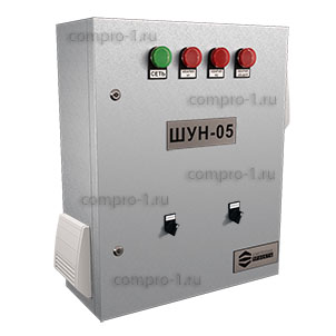 Шкаф управления насосами ШУН-5-2-4-ПЧ-GSM вид снаружи