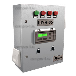 Шкаф управления насосами ШУН-5-2-7.5-ОК-ПЧ вид снаружи